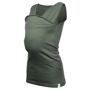 •new• LALABU soothe tank baby wearing shirt in fern